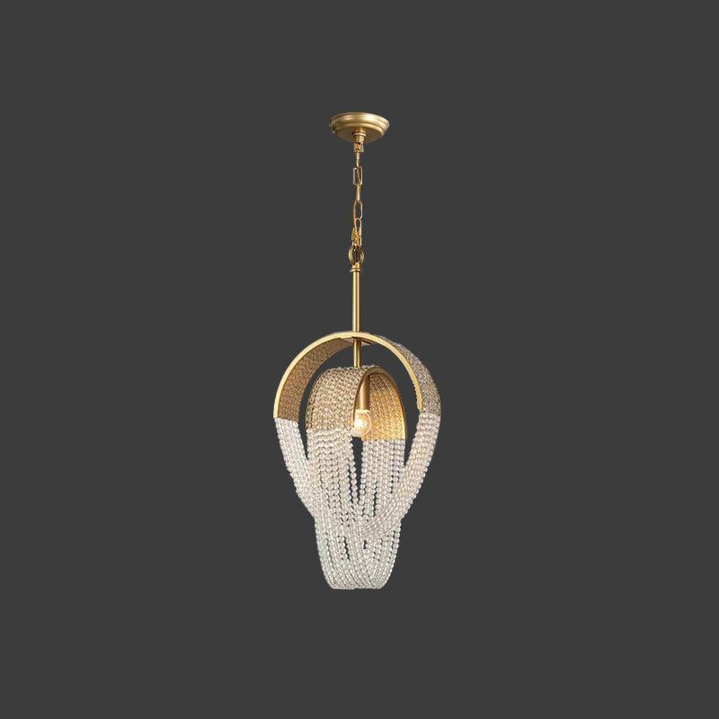 Mesh Crystal Chandelier-DWHOME