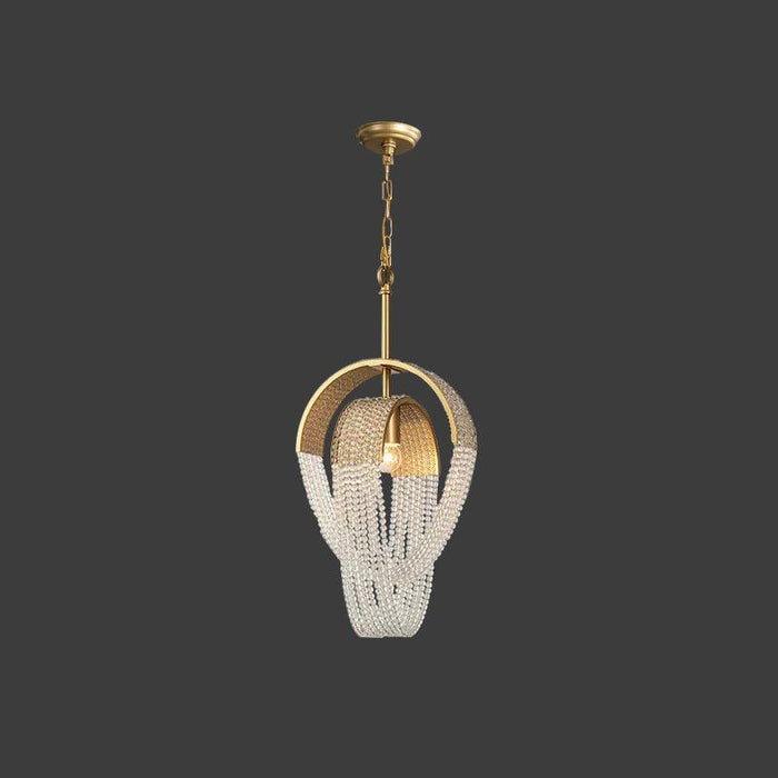 Mesh Crystal Chandelier-DWHOME