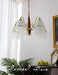 Mesh Tassel Glass Chandelier.