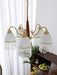 Mesh Tassel Glass Chandelier - DWHOME