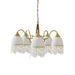 Mesh Tassel Glass Chandelier - Vakkerlight