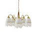 Mesh Tassel Glass Chandelier - DWHOME