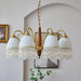 Mesh Tassel Glass Chandelier - DWHOME