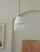 Mesh Tassel Glass Pendant Light.