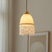 Mesh Tassel Glass Pendant Light.