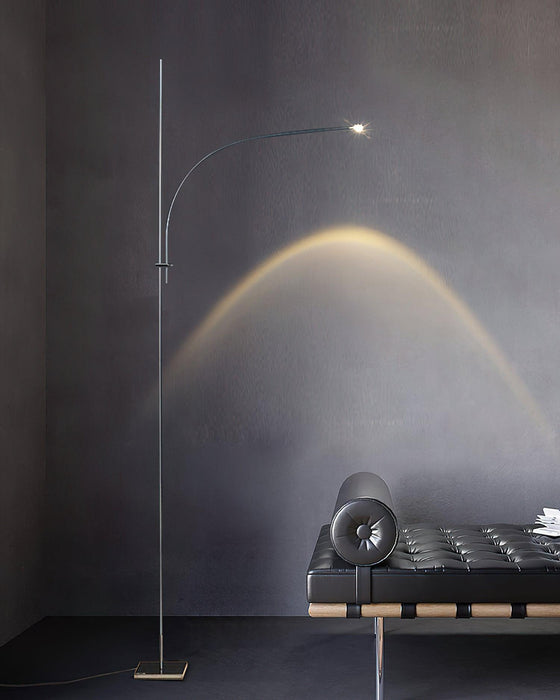 Metal Body Graceful Floor Lamp.