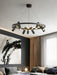 Black Mutil Pipe Chandelier - DWHOME