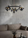 Black Mutil Pipe Chandelier - DWHOME