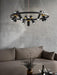 Black Mutil Pipe Chandelier - Vakkerlight