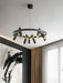 Black Mutil Pipe Chandelier - DWHOME