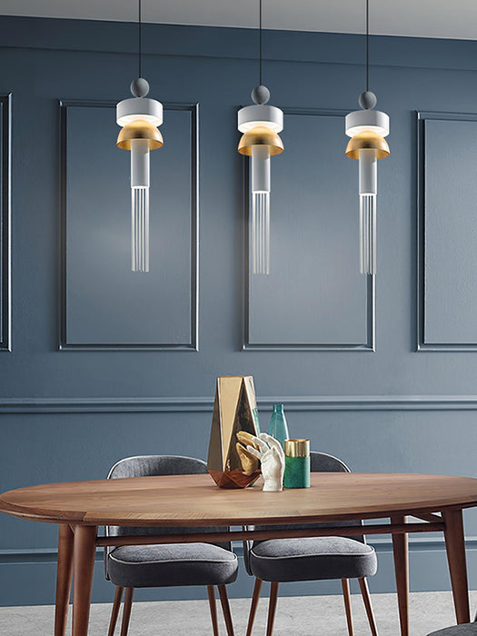 Metal Glass Pendant Light-DWHOME