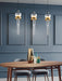 Metal Glass Pendant Light-DWHOME