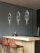 Metal Glass Pendant Light-DWHOME