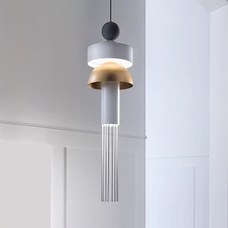 Metal Glass Pendant Light-DWHOME