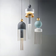 Metal Glass Pendant Light-DWHOME