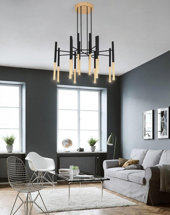 Metal Tubular Chandelier - DWHOME