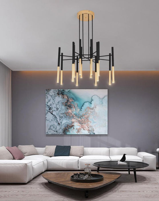 Metal Tubular Chandelier - DWHOME