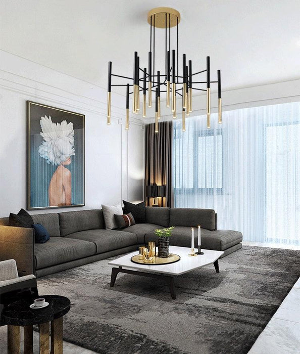 Metal Tubular Chandelier - DWHOME