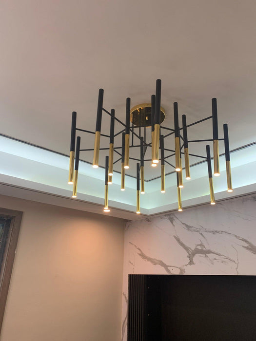 Metal Tubular Chandelier - DWHOME