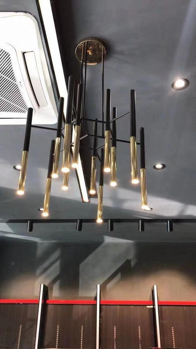 Metal Tubular Chandelier - DWHOME