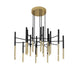 Metal Tubular Chandelier - DWHOME