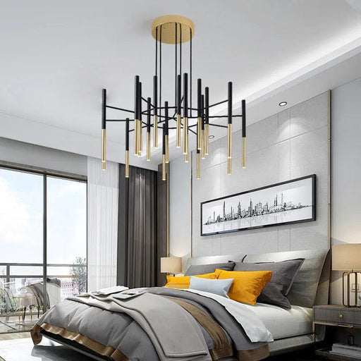 Metal Tubular Chandelier - DWHOME