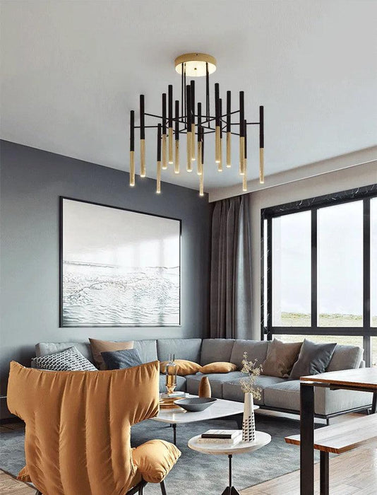 Metal Tubular Chandelier - DWHOME