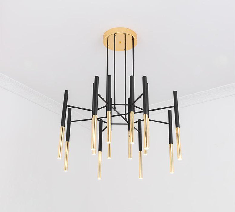 Metal Tubular Chandelier - DWHOME