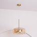 Metro Sphere Glass Pendant Lamp-DWHOME