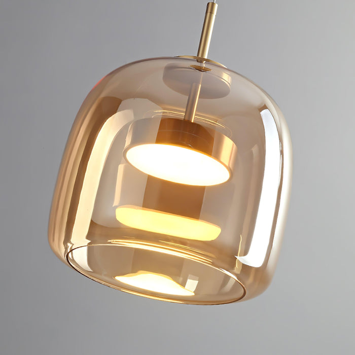 Metro Sphere Glass Pendant Lamp.