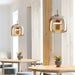 Metro Sphere Glass Pendant Lamp.