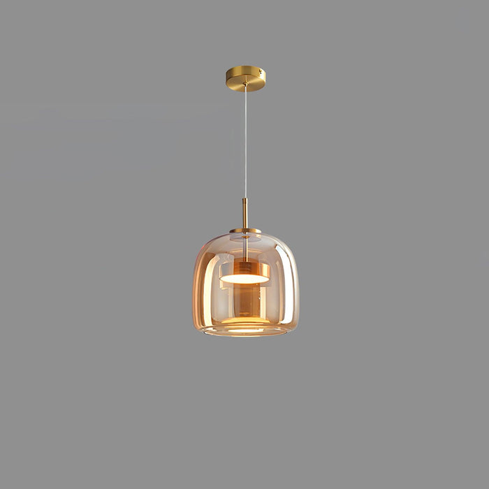 Metro Sphere Glass Pendant Lamp.