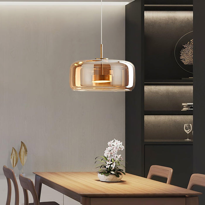 Metro Sphere Glass Pendant Lamp-DWHOME