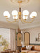 Midas Touch Chandelier Sphère en Noyer-DWHOME