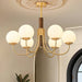 Midas Touch Chandelier Sphère en Noyer-DWHOME