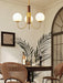 Midas Touch Chandelier Sphère en Noyer-DWHOME