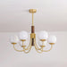 Midas Touch Chandelier Sphère en Noyer-DWHOME