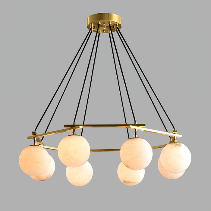 Miira Alabaster Chandelier - DWHOME