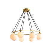Miira Alabaster Chandelier-DWHOME