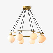 Miira Alabaster Chandelier-DWHOME