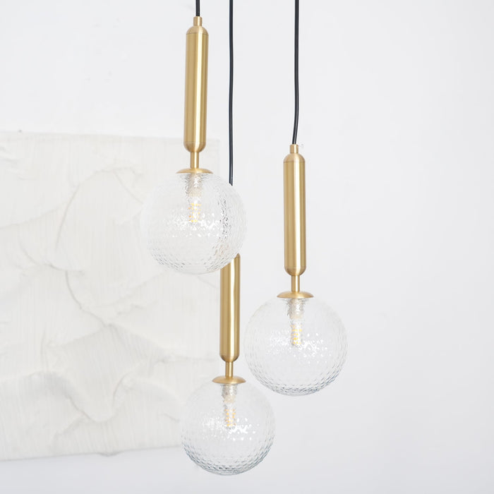 Miira Brass Pendant Light.