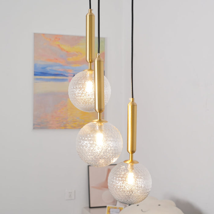 Miira Brass Pendant Light.