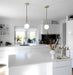 Miira Brass Pendant Light.