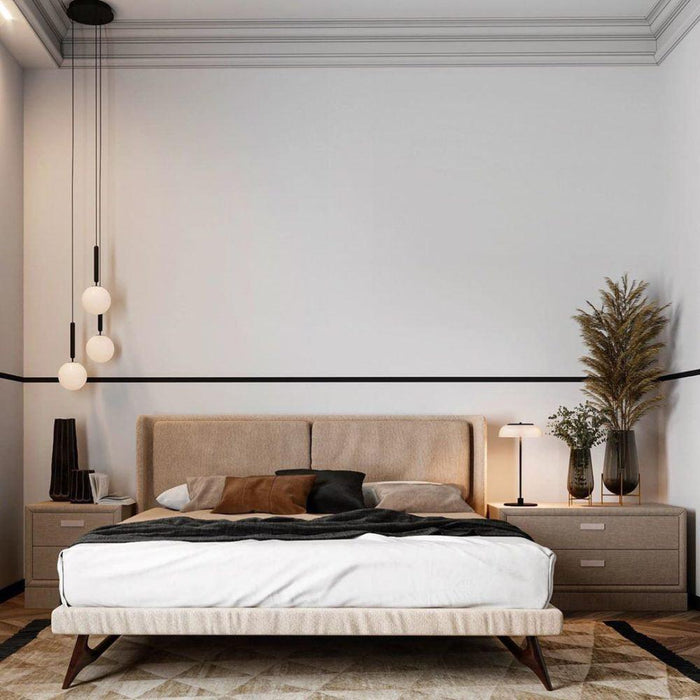 Scandiluxe Brass Pendant Swag Light-DWHOME