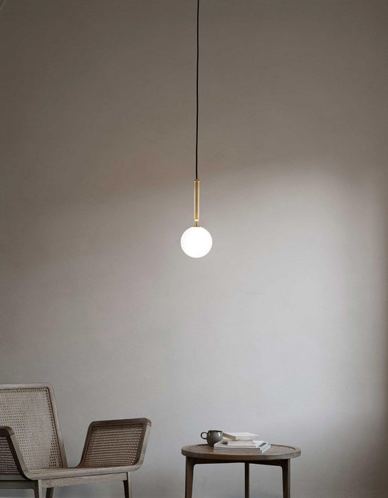 Scandiluxe Brass Pendant Swag Light-DWHOME