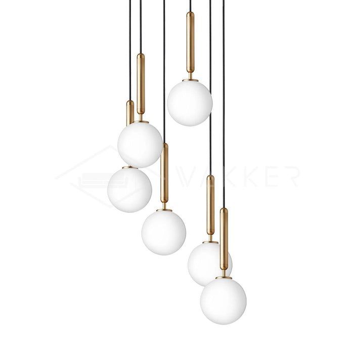 Miira Brass Pendant Light - Vakkerlight