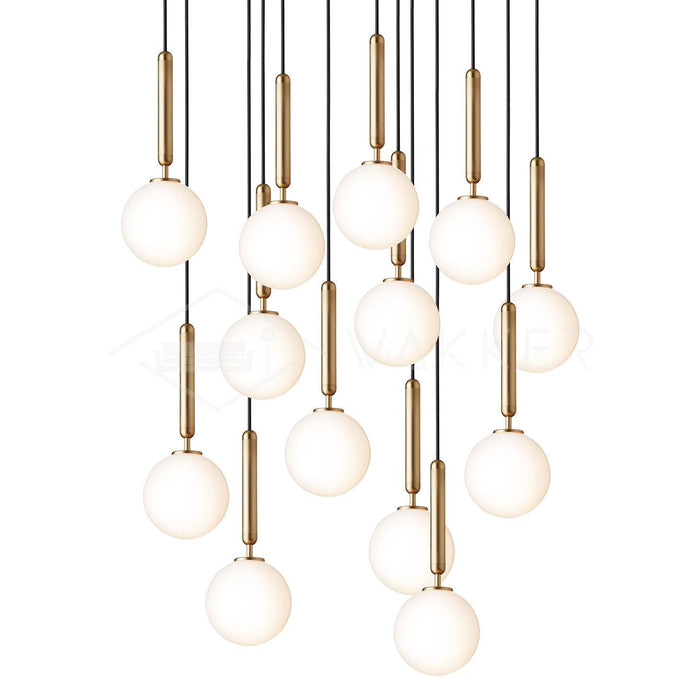 Miira Brass Pendant Light - Vakkerlight