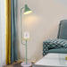 Mikkeline Contemporary Storage Shelf Floor Lamp.