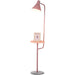 Mikkeline Contemporary Storage Shelf Floor Lamp.