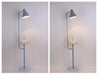 Mikkeline Contemporary Storage Shelf Floor Lamp.